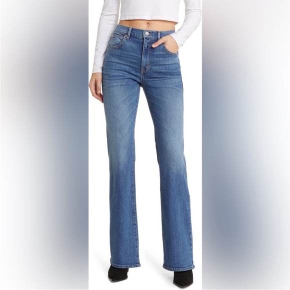 SLVRLAKE Reese Bootcut Jeans Size 27 Medium Wash Revolve - Picture 1 of 13